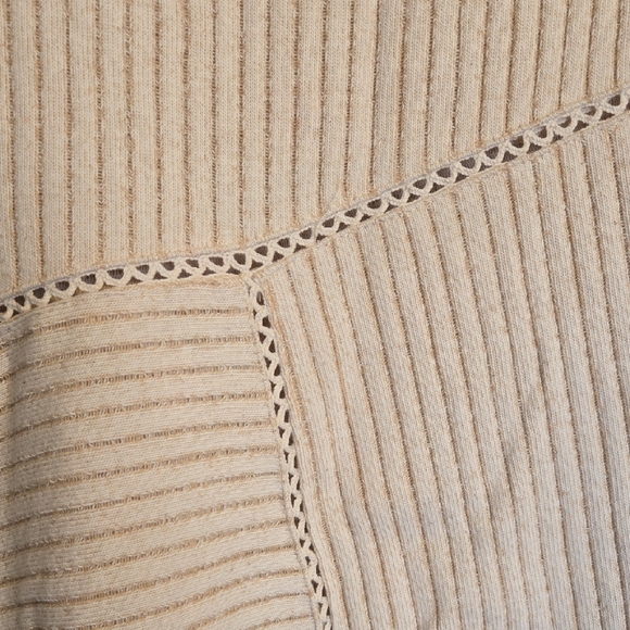 Doe & Rae Cream Ribbed Tank Top - Picture 3 of 4